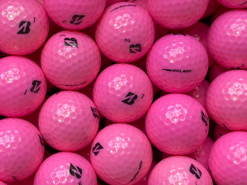 Bridgestone e6 Lady Pink Lakeballs - gebrauchte e6 Lady Pink Golfbälle AAAA-Qualität