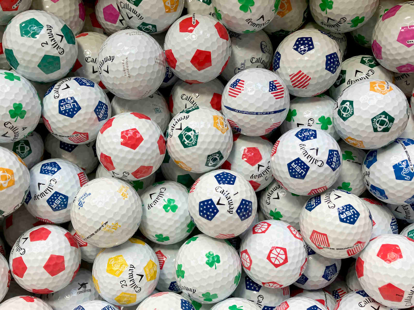 Callaway-Truvis-diverse-AAAA-Lakeballs-Golfbaelle