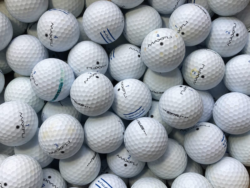 Maxfli SoftFli Matt Lakeballs - gebrauchte SoftFli Matt Golfbälle AA/AAA-Qualität