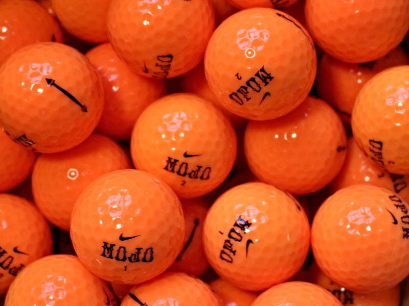 Nike Mojo Orange Lakeballs - gebrauchte Mojo Orange Golfbälle AAAA-Qualität