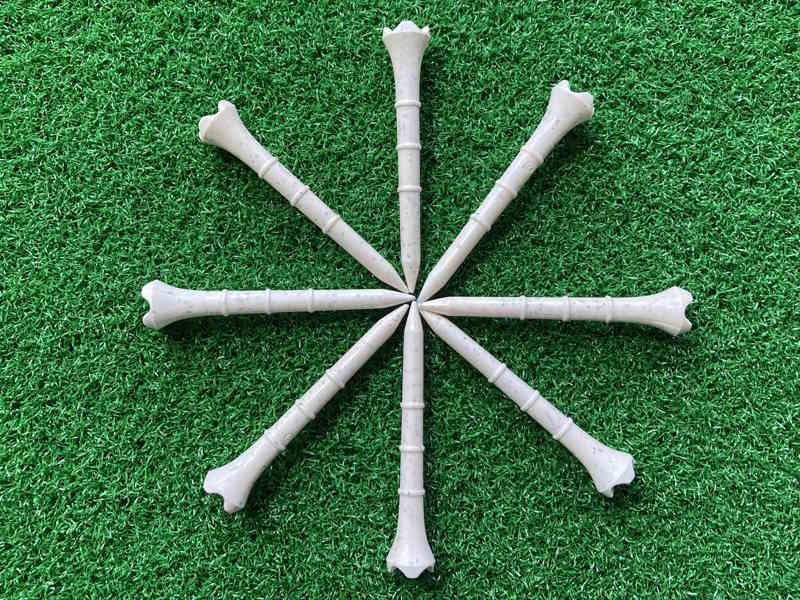 Pride Performance XL Hybrid Golftees Weiss 2 3/4" (7,0 cm)