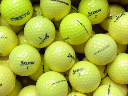 Srixon AD333 Gelb Lakeballs - gebrauchte AD333 Gelb Golfbälle AAAA-Qualität