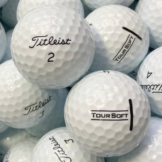 Titleist Tour Soft Lakeballs - gebrauchte Tour Soft Golfbälle Galerie