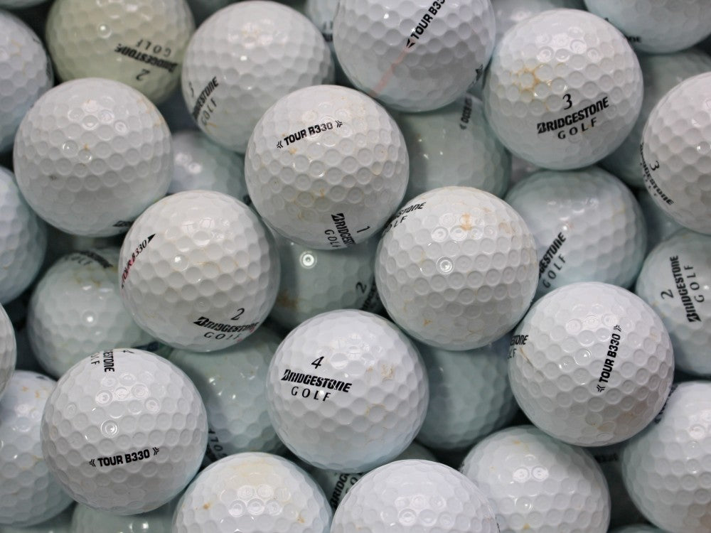 Bridgestone Tour B330 Lakeballs - gebrauchte Tour B330 Golfbälle AA/AAA-Qualität