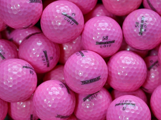 Bridgestone Tour B330-RX Pink Lakeballs - gebrauchte Tour B330-RX Pink Golfbälle AAAA-Qualität