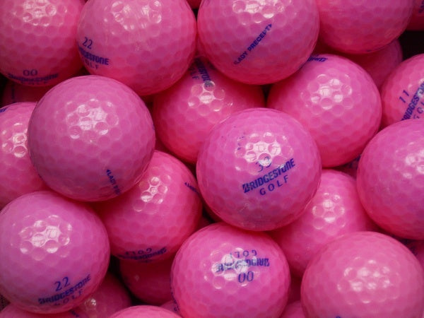 Bridgestone Lady Precept Pink Lakeballs - gebrauchte Lady Precept Pink Golfbälle AA/AAA-Qualität