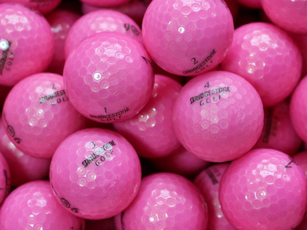 Bridgestone e6 Pink Lakeballs - gebrauchte e6 Pink Golfbälle AA/AAA-Qualität
