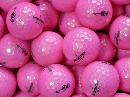 Bridgestone e6 Pink Lakeballs - gebrauchte e6 Pink Golfbälle AAAA-Qualität