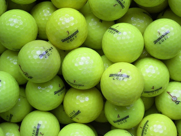 Bridgestone e6 Gelb Lakeballs - gebrauchte e6 Gelb Golfbälle AA/AAA-Qualität