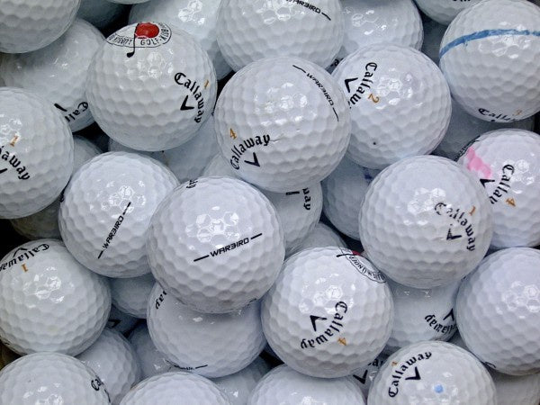 Callaway HEX Warbird Lakeballs - gebrauchte HEX Warbird Golfbälle AA/AAA-Qualität