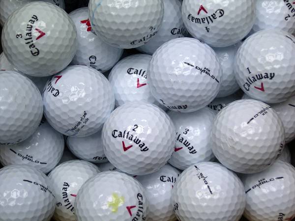 Callaway HX Diablo Lakeballs - gebrauchte HX Diablo Golfbälle AA/AAA-Qualität