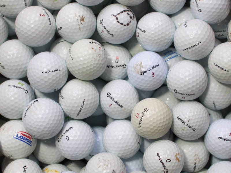 TaylorMade Mix Lakeballs für Training - Übungsbälle