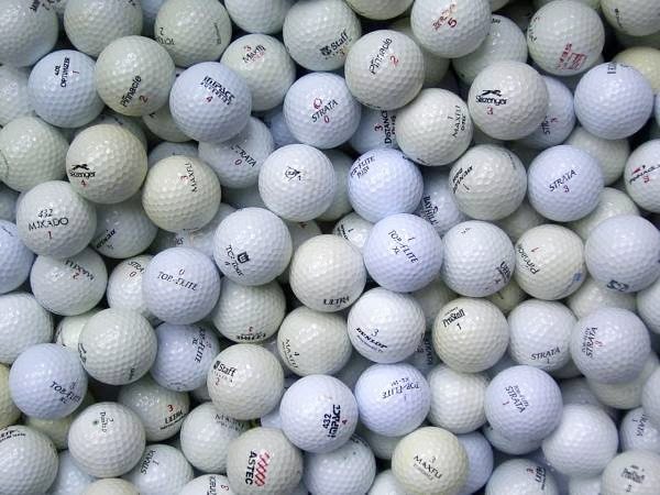 Marken Mix Lakeballs - gebrauchte Mix Golfbälle AA/AAA-Qualität