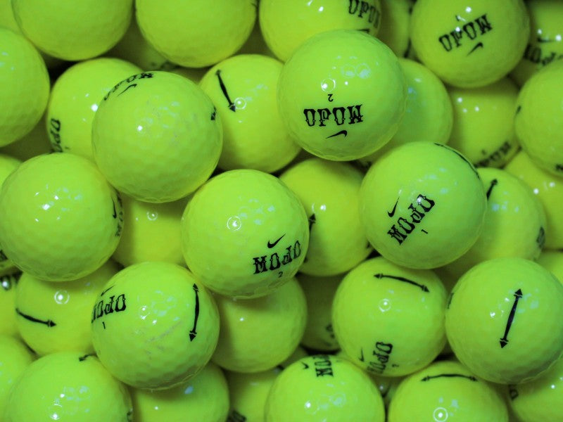 Nike Mojo Gelb Lakeballs - gebrauchte Mojo Gelb Golfbälle AA/AAA-Qualität