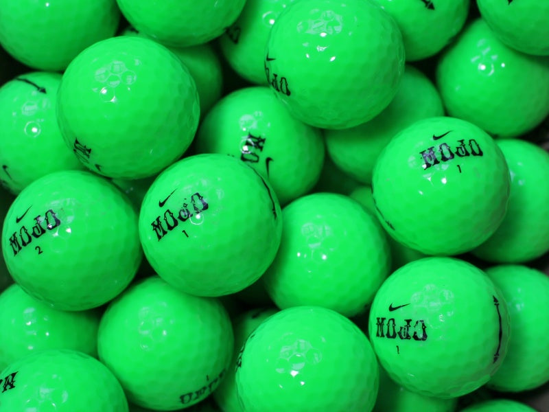 Nike Mojo Grün Lakeballs - gebrauchte Mojo Grün Golfbälle AA/AAA-Qualität