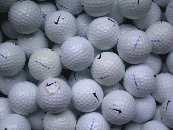 Nike PD High Lakeballs - gebrauchte PD High Golfbälle AA/AAA-Qualität