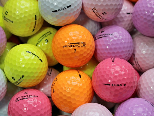 Pinnacle Bling Lakeballs - gebrauchte Bling Golfbälle AAAA-Qualität