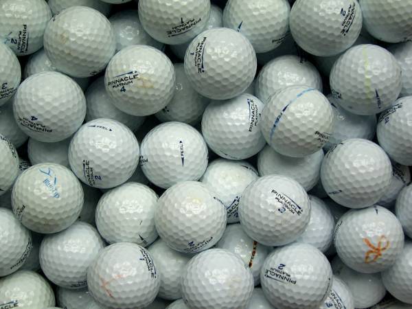 Pinnacle Platinum Feel Lakeballs - gebrauchte Platinum Feel Golfbälle AA/AAA-Qualität