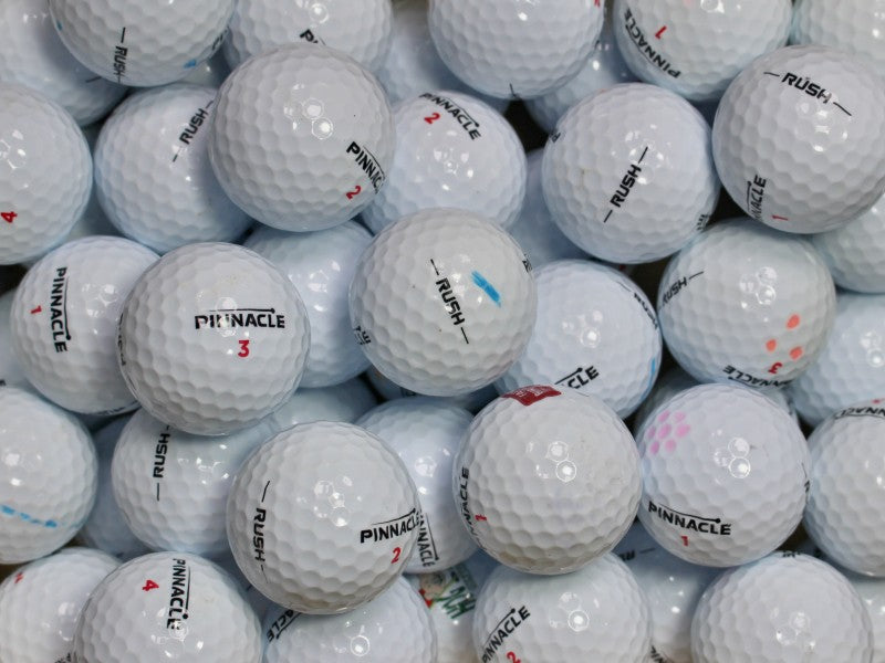 Pinnacle Rush Lakeballs - gebrauchte Rush Golfbälle AA/AAA-Qualität