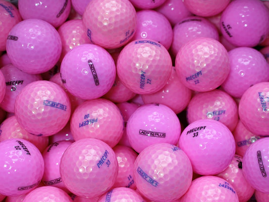 Precept Lady iQ 180/Plus Pink Lakeballs - gebrauchte Lady iQ 180/Plus Pink Golfbälle AAAA-Qualität