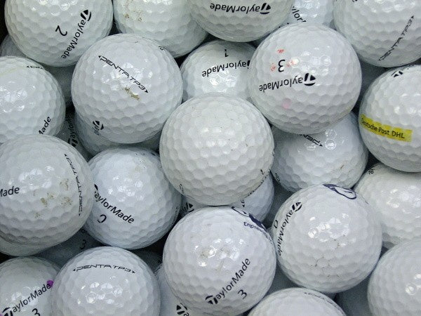 TaylorMade Penta TP3 Lakeballs - gebrauchte Penta TP3 Golfbälle AA/AAA-Qualität