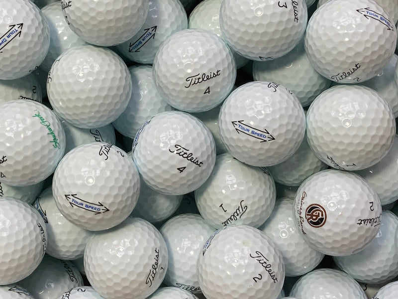 Titleist Tour Speed Lakeballs - gebrauchte Titleist Tour Speed Golfbälle AAAA-Qualität