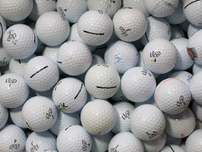 Vice Drive Lakeballs - gebrauchte Drive Golfbälle AA/AAA-Qualität