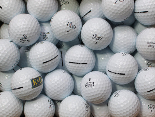 Vice Pro Lakeballs - gebrauchte Pro Golfbälle AAAA-Qualität