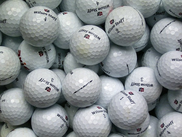 Wilson Staff Dx3 Soft Lakeballs - gebrauchte Staff Dx3 Soft Golfbälle AA/AAA-Qualität