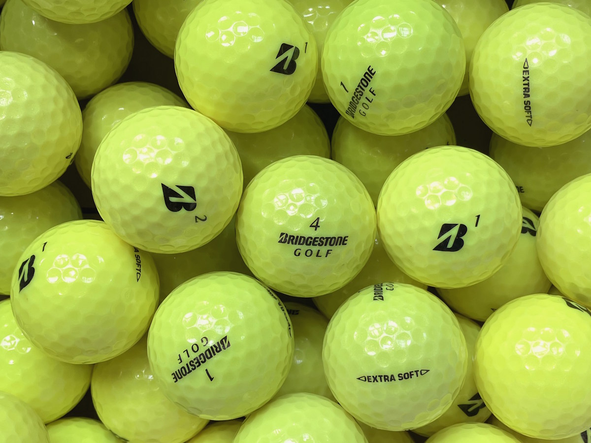 Bridgestone Extra Soft Gelb Lakeballs - gebrauchte Extra Soft Gelb Golfbälle AAAA-Qualität