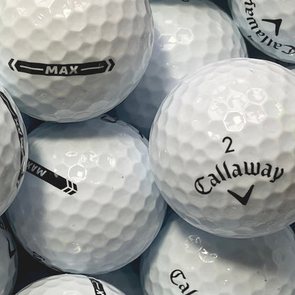 Callaway Supersoft MAX Lakeballs - gebrauchte Supersoft MAX Golfbälle Galerie