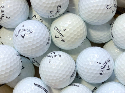 Callaway Superfast Lakeballs - gebrauchte Superfast Golfbälle AA/AAA-Qualität