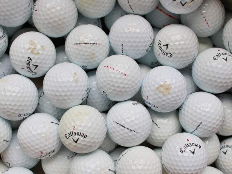 Callaway Chrome Soft Lakeballs - gebrauchte Chrome Soft Golfbälle B-Qualität