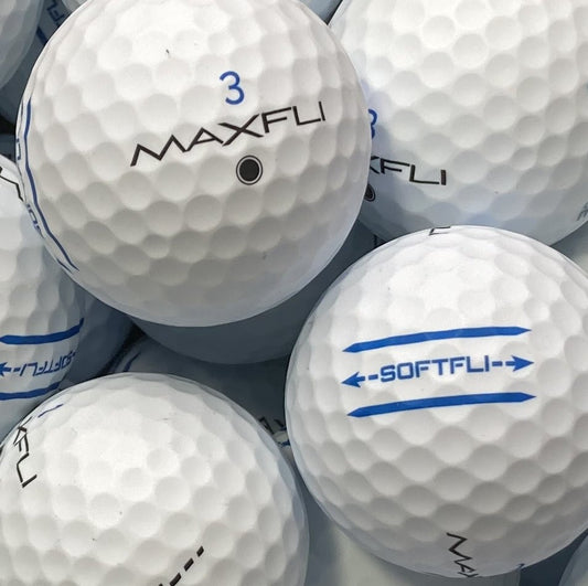 Maxfli SoftFli Matt Lakeballs - gebrauchte SoftFli Matt Golfbälle Galerie
