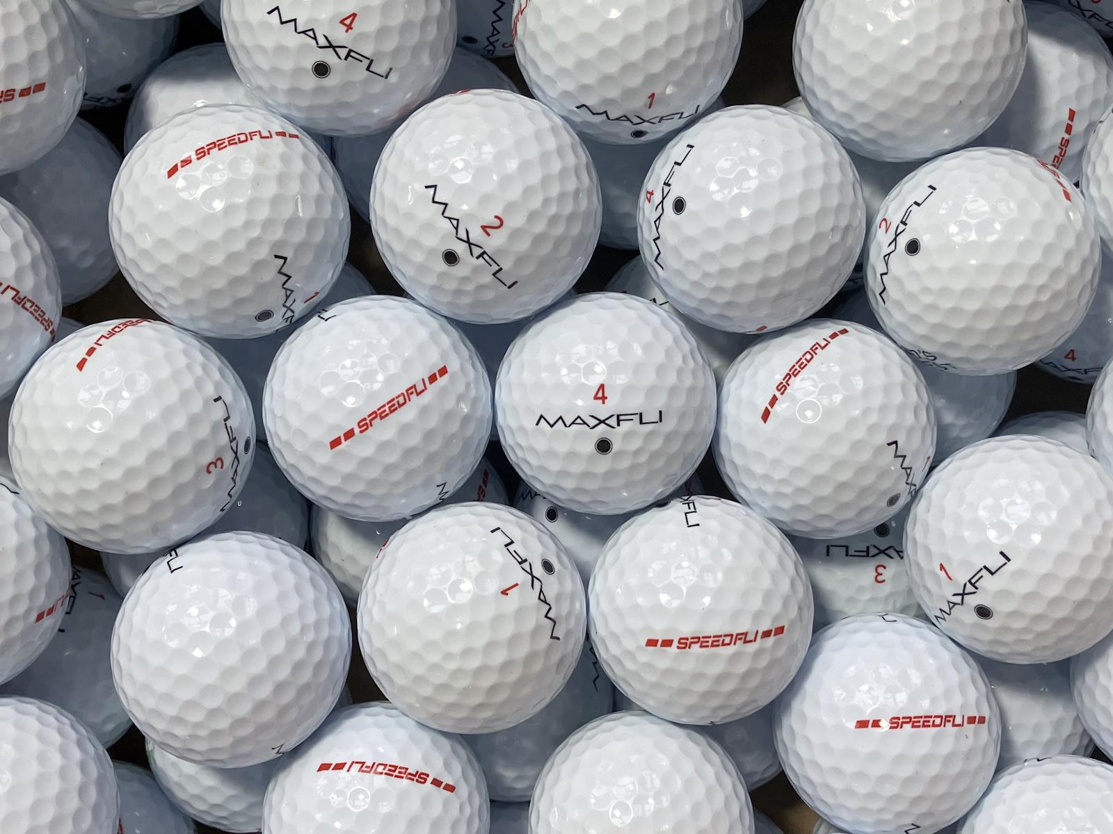 Maxfli SpeedFli Lakeballs - gebrauchte SpeedFli Golfbälle AAAA-Qualität