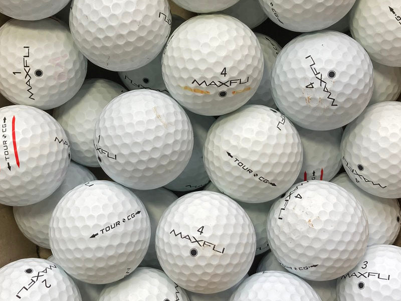 Maxfli Tour CG Matt Lakeballs - gebrauchte Tour CG Matt Golfbälle AA/AAA-Qualität