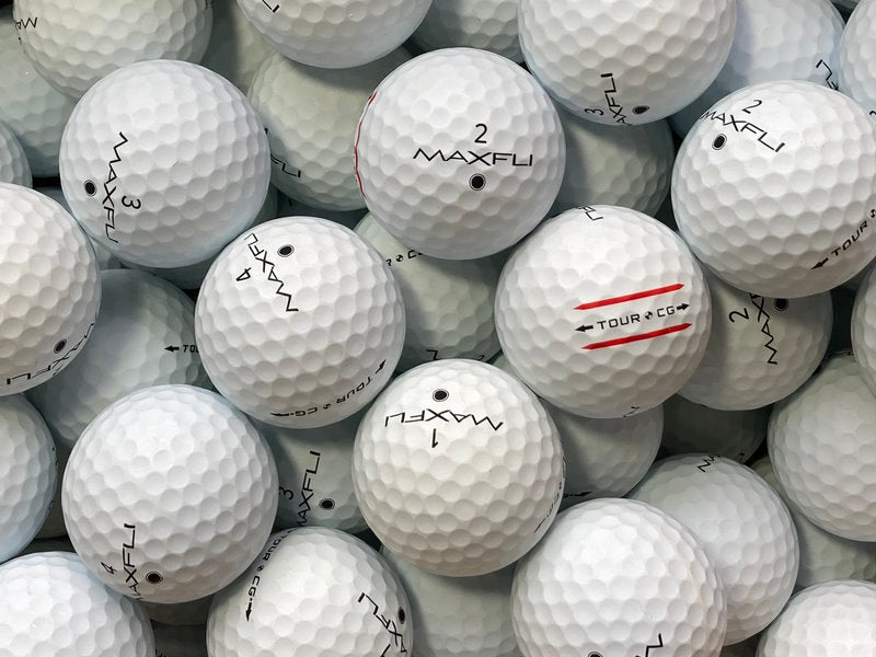 Maxfli Tour CG Matt Lakeballs - gebrauchte Tour CG Matt Golfbälle AAAA-Qualität