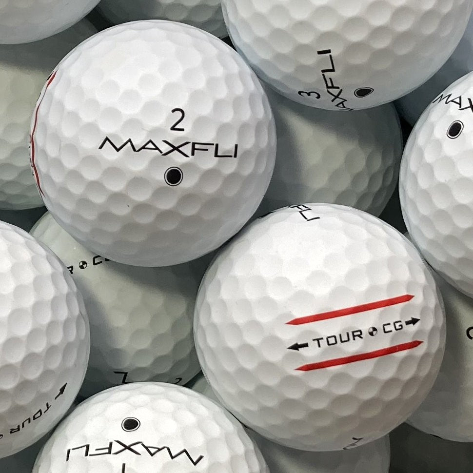 Maxfli Tour CG Matt Lakeballs - gebrauchte Tour CG Matt Golfbälle Galerie