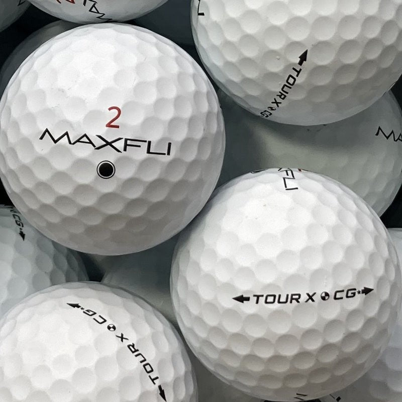Maxfli Tour X CG Matt Lakeballs - gebrauchte Tour X CG Matt Golfbälle Galerie