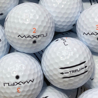 Maxfli TriFli Lakeballs - gebrauchte TriFli Golfbälle Galerie