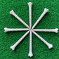 Pride Performance XL Hybrid Golftees Weiss 2 3/4" (7,0 cm)