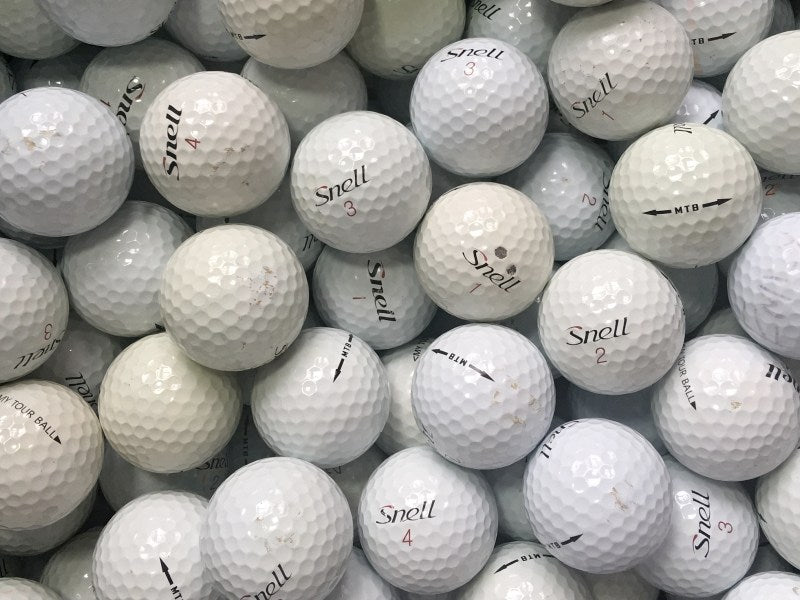 Snell MTB Mix Lakeballs - gebrauchte MTB Mix Golfbälle AA/AAA-Qualität