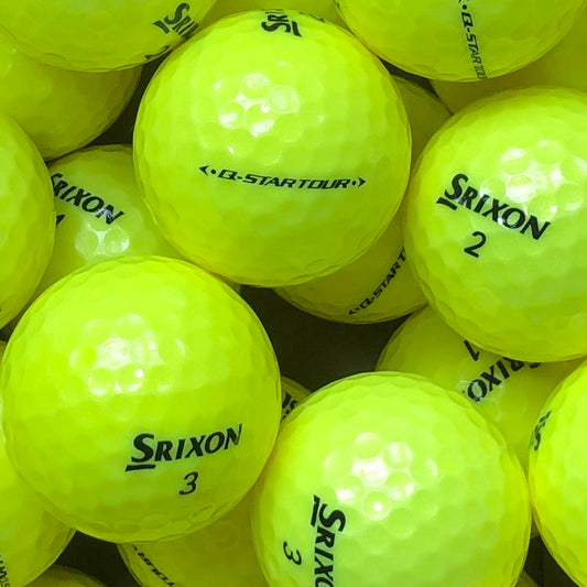 Srixon Q-Star Tour Gelb Lakeballs - gebrauchte Q-Star Tour Gelb Golfbälle Galerie