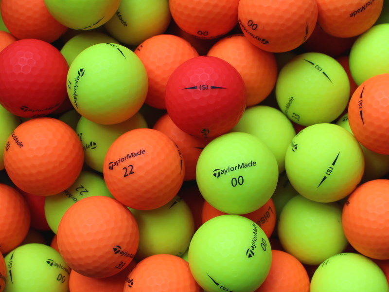 TaylorMade Project (s) Matt Bunt Lakeballs - gebrauchte Project (s) Matt Bunt Golfbälle AAAA-Qualität