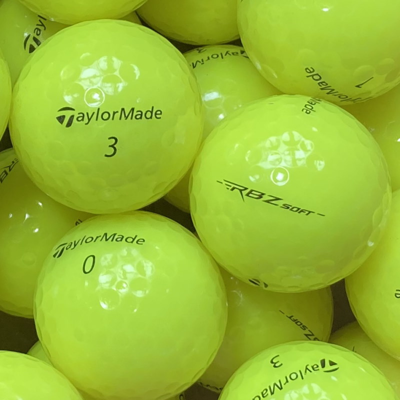 TaylorMade RBZ Soft Gelb Lakeballs - gebrauchte RBZ Soft Gelb Golfbälle Galerie