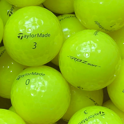 TaylorMade RBZ Soft Gelb Lakeballs - gebrauchte RBZ Soft Gelb Golfbälle Galerie