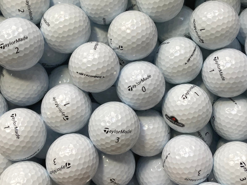 TaylorMade Soft Response Lakeballs - gebrauchte Soft Response Golfbälle AAAA-Qualität