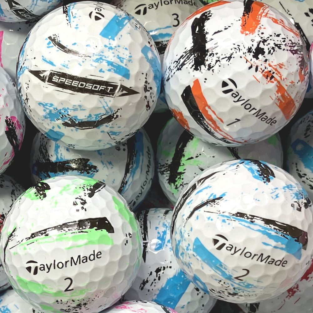TaylorMade Speedsoft INK Lakeballs - gebrauchte Speedsoft INK Golfbälle Galerie