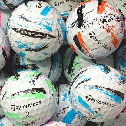 TaylorMade Speedsoft INK Lakeballs - gebrauchte Speedsoft INK Golfbälle Galerie