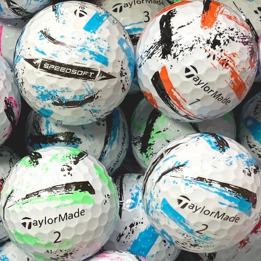 TaylorMade Speedsoft INK Lakeballs - gebrauchte Speedsoft INK Golfbälle Galerie